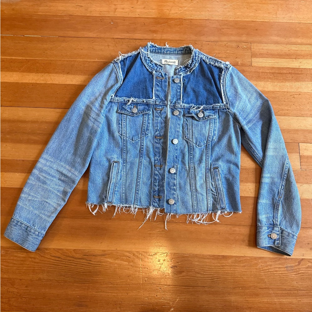 Moving sale! Madewell Cropped Denim Jacket